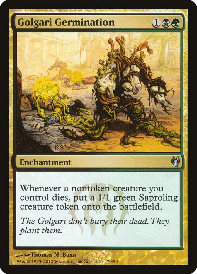 Golgari Germination [Duel Decks: Izzet vs. Golgari] | Shuffle n Cut Hobbies & Games