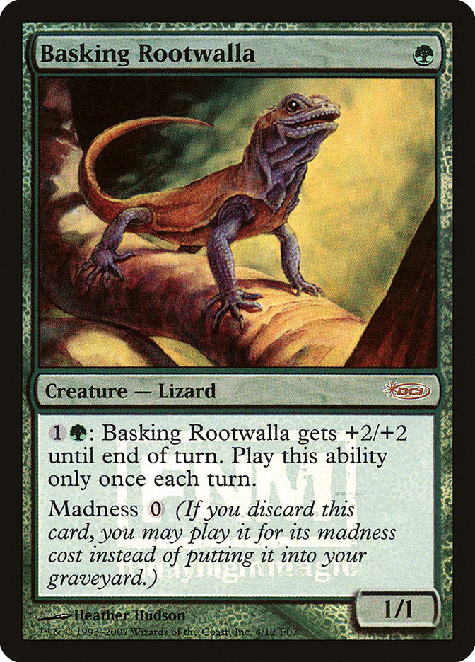 Basking Rootwalla [Friday Night Magic 2007] | Shuffle n Cut Hobbies & Games
