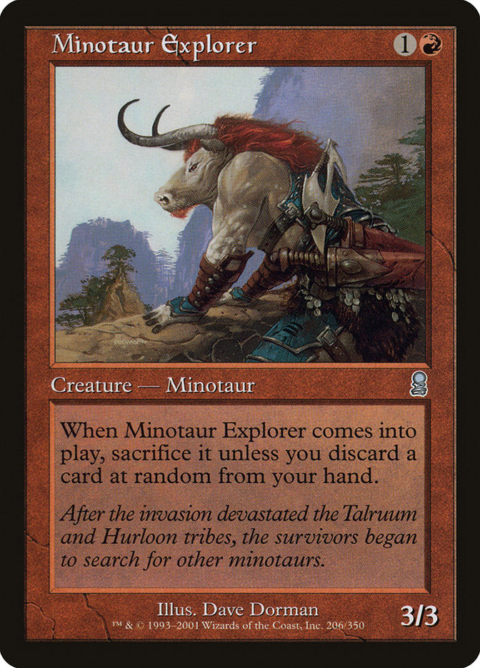 Minotaur Explorer [Odyssey] | Shuffle n Cut Hobbies & Games