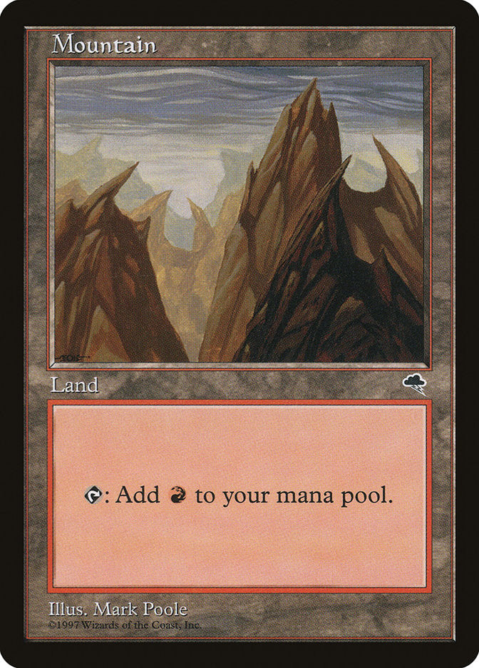 Mountain (No Arch / Peaks Pointing Left and Right) [Tempest] | Shuffle n Cut Hobbies & Games