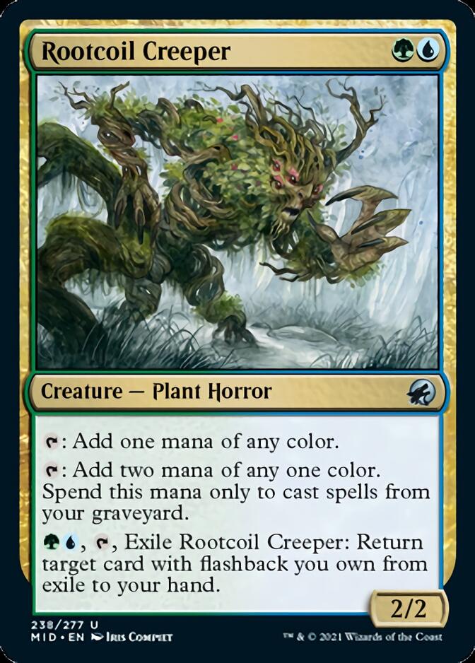 Rootcoil Creeper [Innistrad: Midnight Hunt] | Shuffle n Cut Hobbies & Games