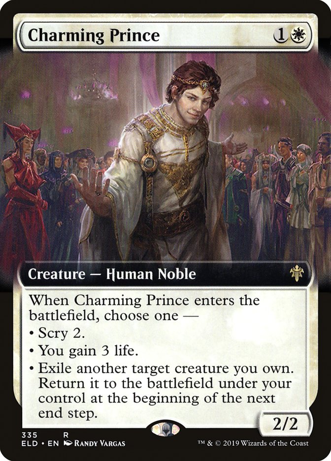 Charming Prince (Extended Art) [Throne of Eldraine] | Shuffle n Cut Hobbies & Games