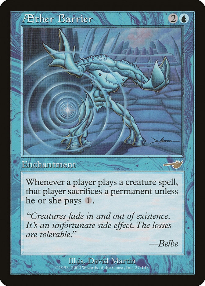 Aether Barrier [Nemesis] | Shuffle n Cut Hobbies & Games