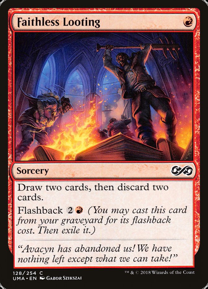 Faithless Looting [Ultimate Masters] | Shuffle n Cut Hobbies & Games