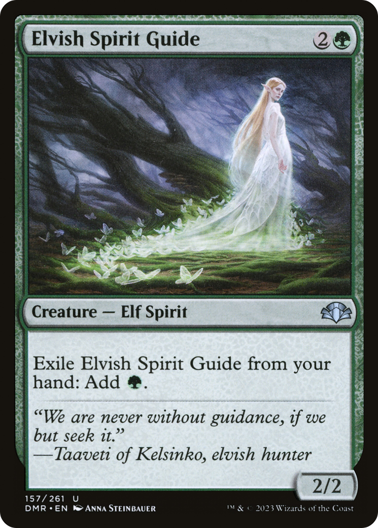 Elvish Spirit Guide [Dominaria Remastered] | Shuffle n Cut Hobbies & Games