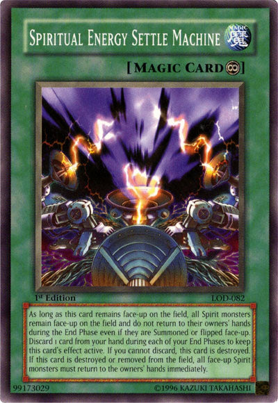 Spiritual Energy Settle Machine [LOD-082] Common | Shuffle n Cut Hobbies & Games
