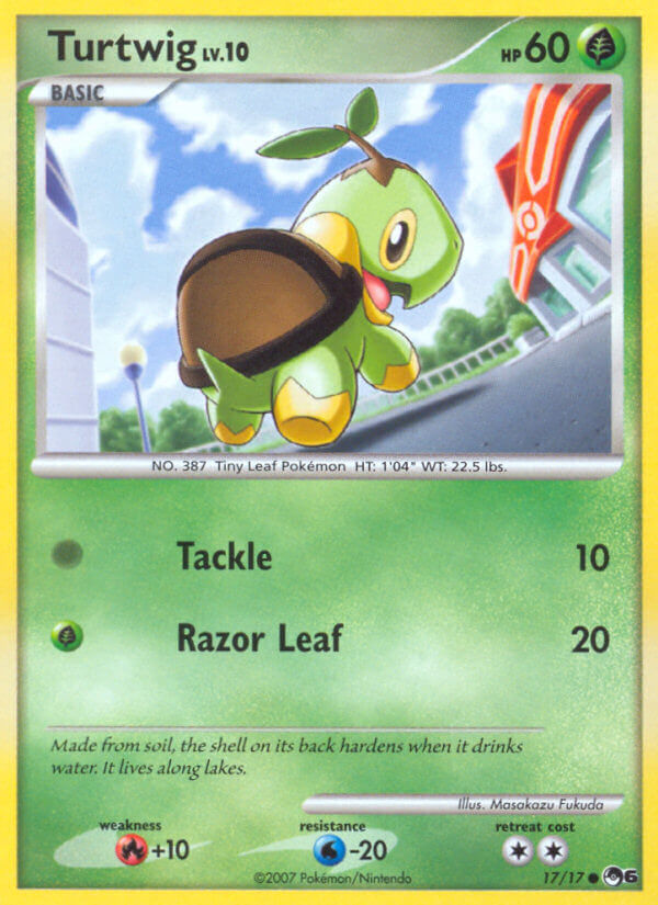 Turtwig (17/17) [POP Series 6] | Shuffle n Cut Hobbies & Games