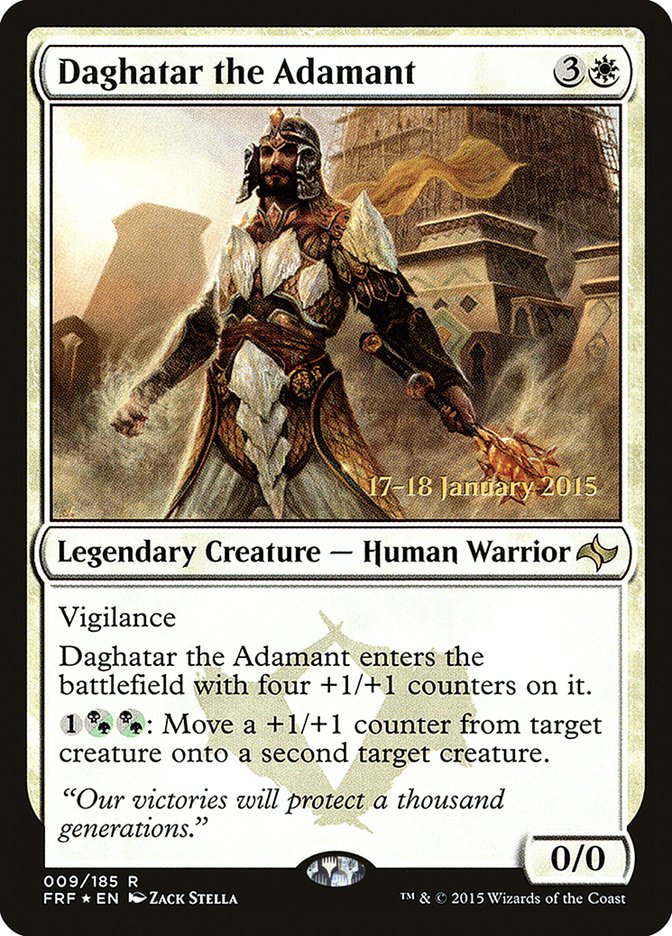 Daghatar the Adamant [Fate Reforged Prerelease Promos] | Shuffle n Cut Hobbies & Games