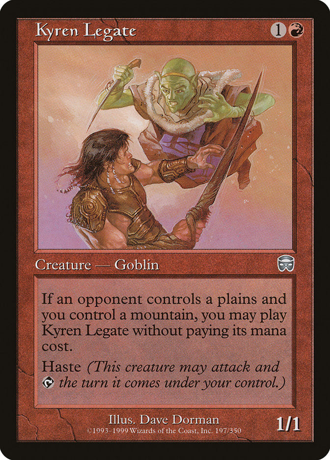 Kyren Legate [Mercadian Masques] | Shuffle n Cut Hobbies & Games