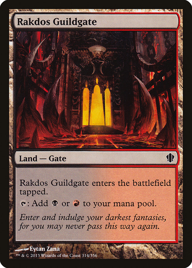 Rakdos Guildgate [Commander 2013] | Shuffle n Cut Hobbies & Games