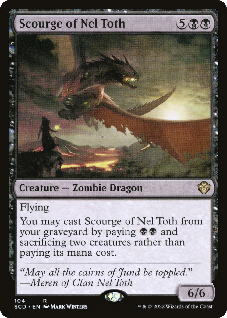 Scourge of Nel Toth [Starter Commander Decks] | Shuffle n Cut Hobbies & Games