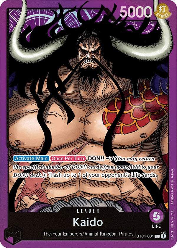 Kaido (001) [Starter Deck: Animal Kingdom Pirates] | Shuffle n Cut Hobbies & Games