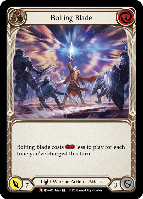 Bolting Blade [U-MON032] Unlimited Edition Normal | Shuffle n Cut Hobbies & Games