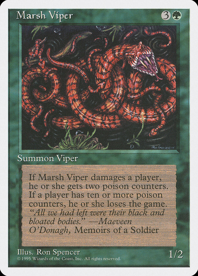 Marsh Viper [Fourth Edition] | Shuffle n Cut Hobbies & Games