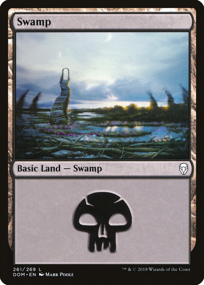 Swamp (261) [Dominaria] | Shuffle n Cut Hobbies & Games