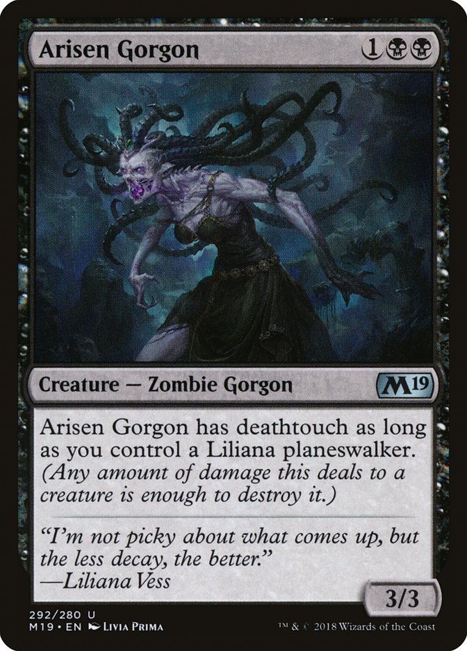 Arisen Gorgon [Core Set 2019] | Shuffle n Cut Hobbies & Games