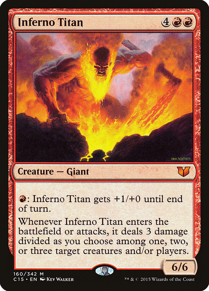 Inferno Titan [Commander 2015] | Shuffle n Cut Hobbies & Games