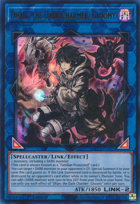 Dharc the Dark Charmer, Gloomy [MP23-EN025] Ultra Rare | Shuffle n Cut Hobbies & Games