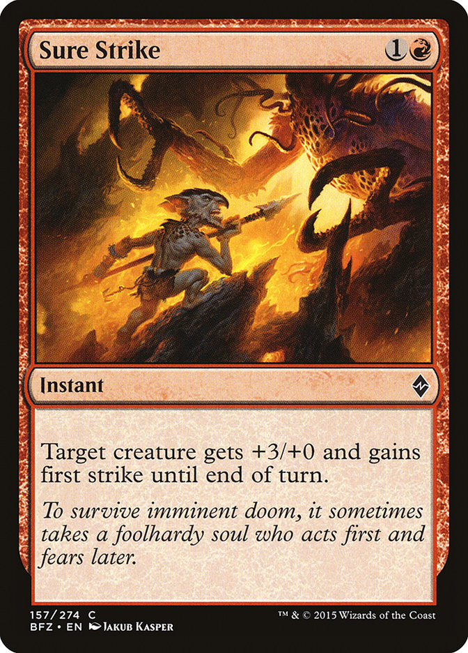 Sure Strike [Battle for Zendikar] | Shuffle n Cut Hobbies & Games