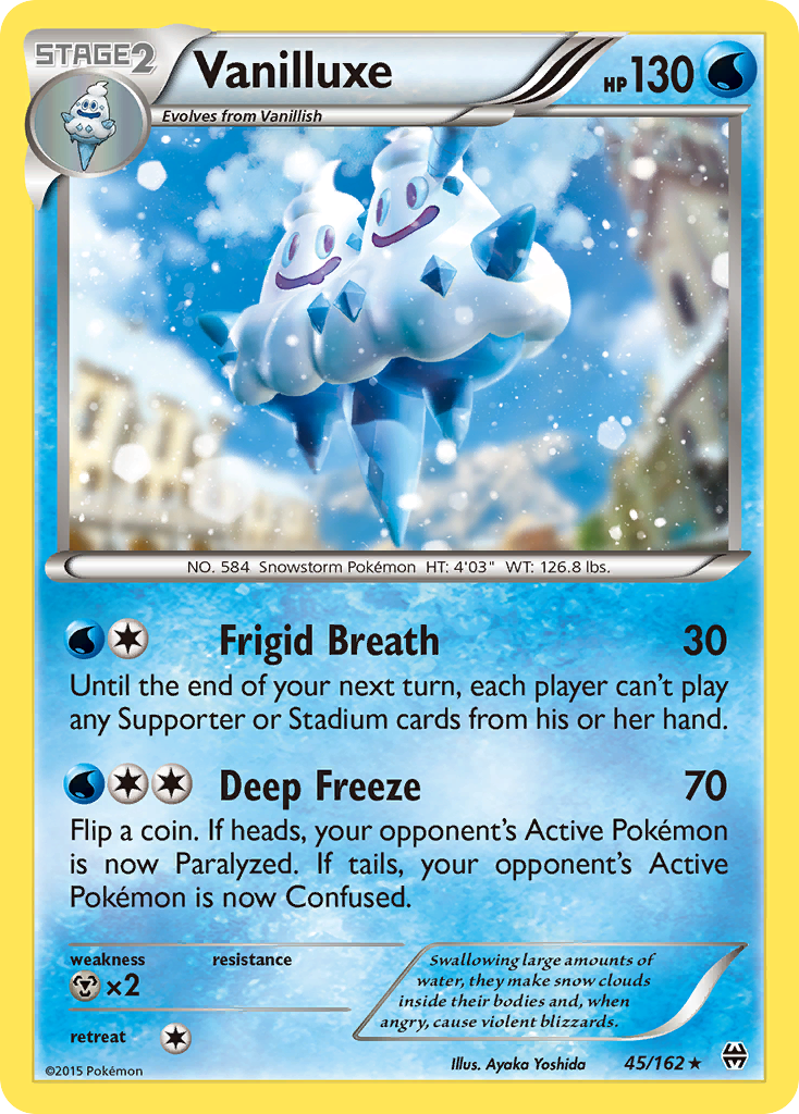 Vanilluxe (45/162) [XY: BREAKthrough] | Shuffle n Cut Hobbies & Games