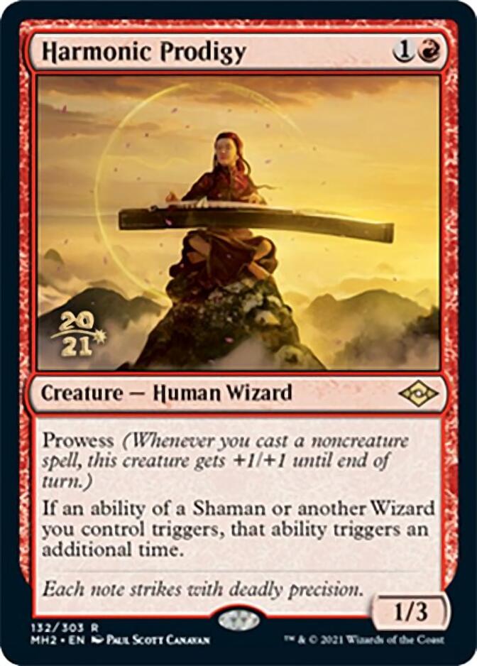 Harmonic Prodigy [Modern Horizons 2 Prerelease Promos] | Shuffle n Cut Hobbies & Games