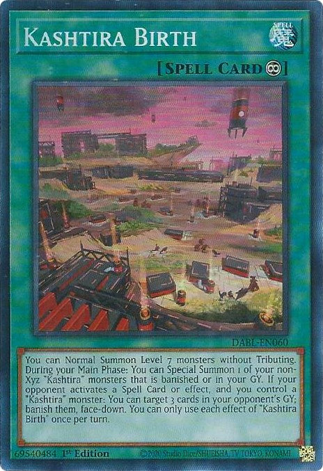 Kashtira Birth [DABL-EN060] Super Rare | Shuffle n Cut Hobbies & Games