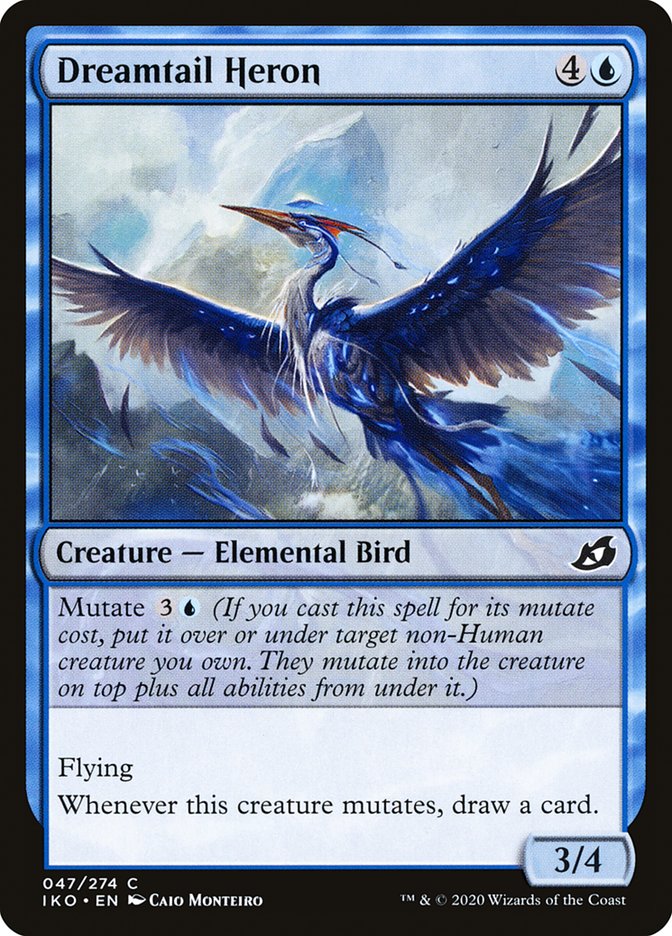Dreamtail Heron [Ikoria: Lair of Behemoths] | Shuffle n Cut Hobbies & Games