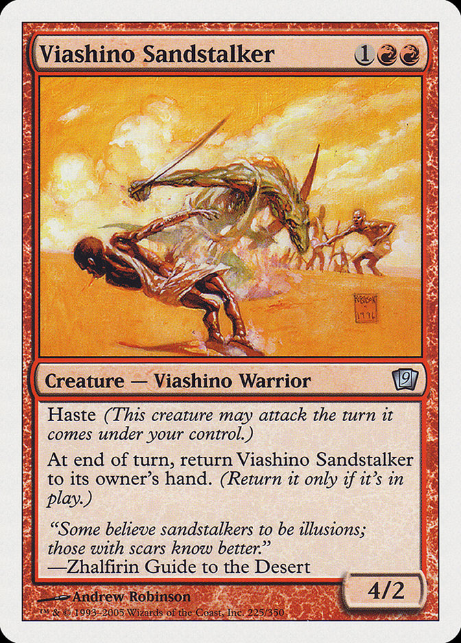 Viashino Sandstalker [Ninth Edition] | Shuffle n Cut Hobbies & Games