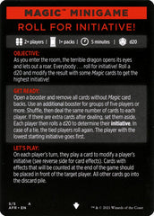 Roll for Initiative (Magic Minigame) [Dungeons & Dragons: Adventures in the Forgotten Realms Minigame] | Shuffle n Cut Hobbies & Games
