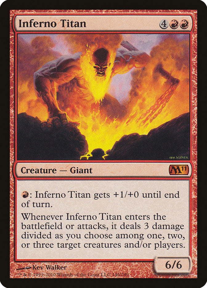 Inferno Titan [Magic 2011] | Shuffle n Cut Hobbies & Games