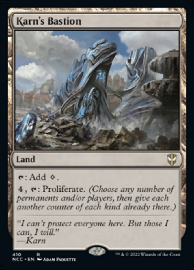 Karn's Bastion [Streets of New Capenna Commander] | Shuffle n Cut Hobbies & Games