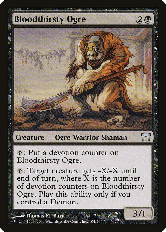 Bloodthirsty Ogre [Champions of Kamigawa] | Shuffle n Cut Hobbies & Games