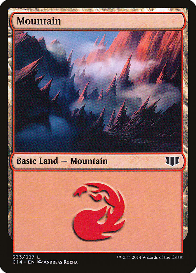Mountain (333) [Commander 2014] | Shuffle n Cut Hobbies & Games