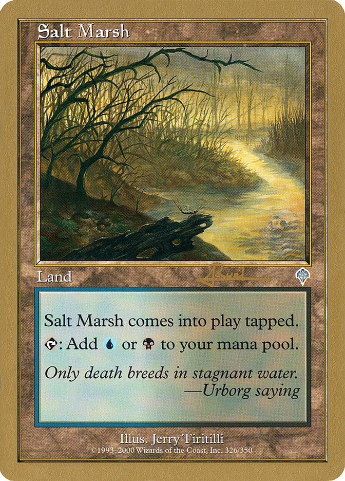 Salt Marsh (Antoine Ruel) [World Championship Decks 2001] | Shuffle n Cut Hobbies & Games