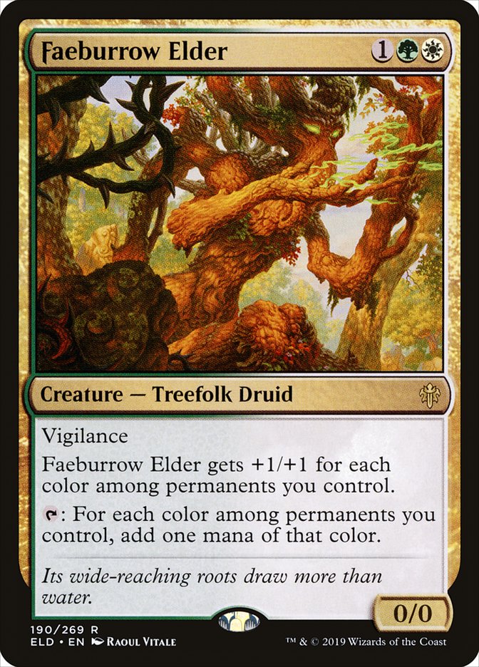 Faeburrow Elder [Throne of Eldraine] | Shuffle n Cut Hobbies & Games