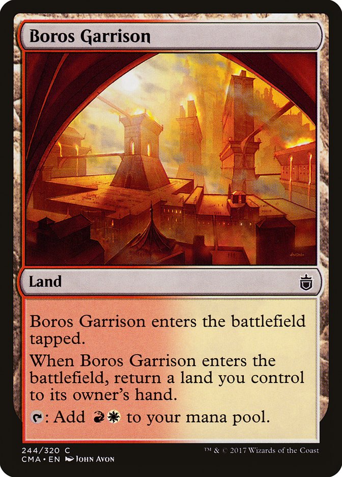 Boros Garrison [Commander Anthology] | Shuffle n Cut Hobbies & Games