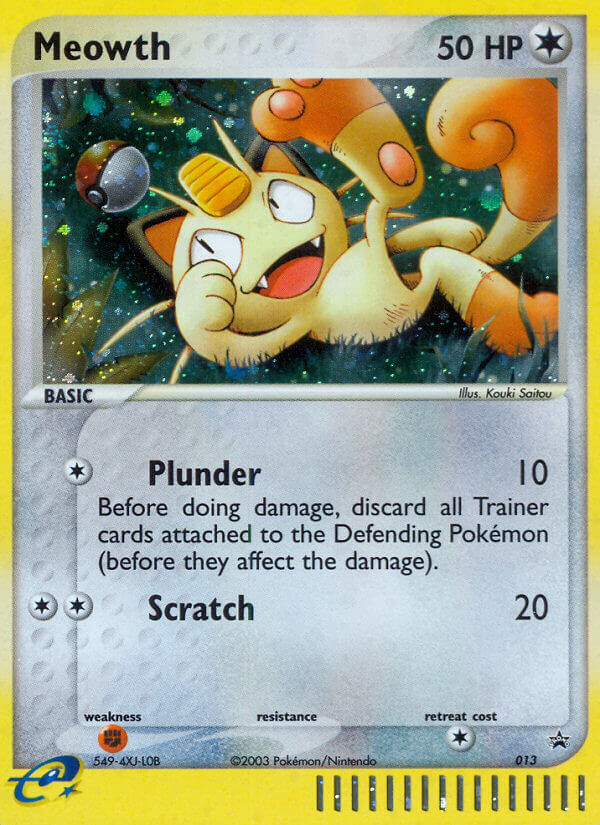 Meowth (013) [Nintendo: Black Star Promos] | Shuffle n Cut Hobbies & Games