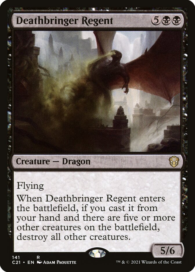 Deathbringer Regent [Commander 2021] | Shuffle n Cut Hobbies & Games