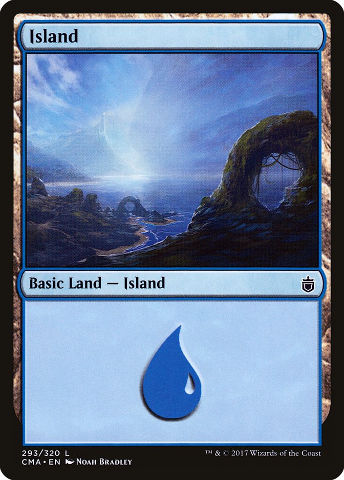 Island (293) [Commander Anthology] | Shuffle n Cut Hobbies & Games