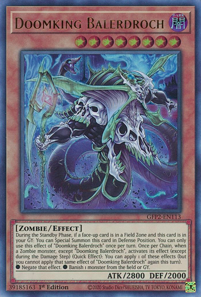 Doomking Balerdroch [GFP2-EN113] Ultra Rare | Shuffle n Cut Hobbies & Games