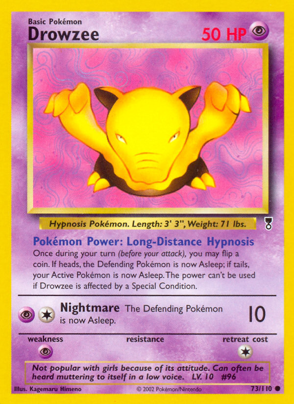 Drowzee (73/110) [Legendary Collection] | Shuffle n Cut Hobbies & Games