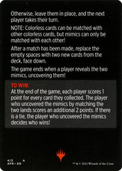 Mimic Match (Magic Minigame) [Dungeons & Dragons: Adventures in the Forgotten Realms Minigame] | Shuffle n Cut Hobbies & Games
