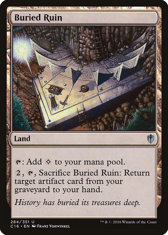 Buried Ruin [Commander 2016] | Shuffle n Cut Hobbies & Games