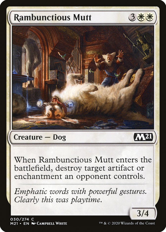 Rambunctious Mutt [Core Set 2021] | Shuffle n Cut Hobbies & Games