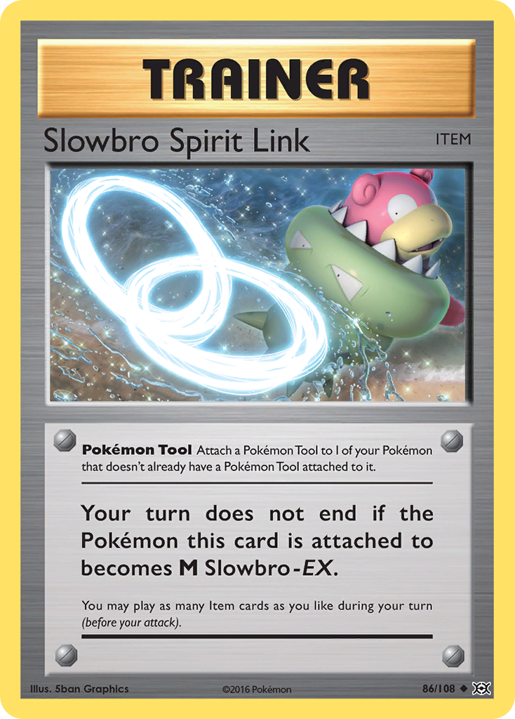 Slowbro Spirit Link (86/108) [XY: Evolutions] | Shuffle n Cut Hobbies & Games