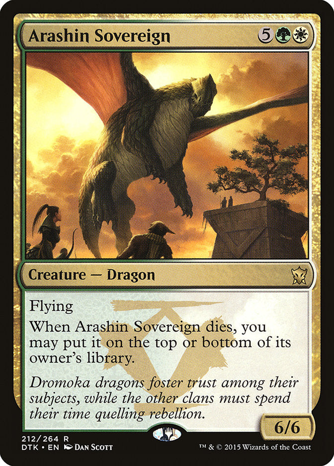 Arashin Sovereign [Dragons of Tarkir] | Shuffle n Cut Hobbies & Games