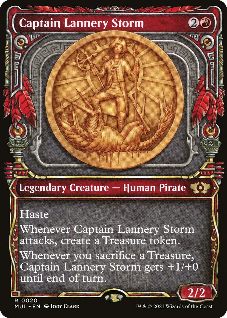 Captain Lannery Storm [Multiverse Legends] | Shuffle n Cut Hobbies & Games