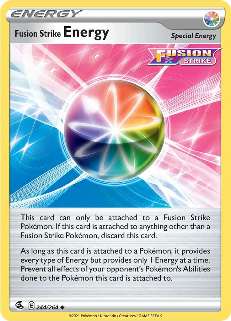 Fusion Strike Energy (244/264) [Sword & Shield: Fusion Strike] | Shuffle n Cut Hobbies & Games