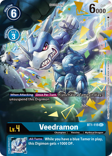 Veedramon [BT1-115] (Alternate Art) [Release Special Booster Ver.1.0] | Shuffle n Cut Hobbies & Games