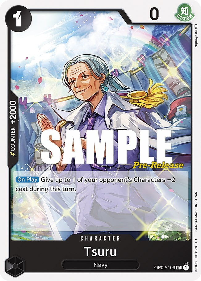Tsuru [Paramount War Pre-Release Cards] | Shuffle n Cut Hobbies & Games